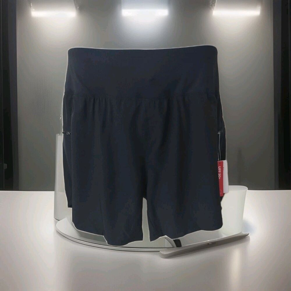 baleaf Women's Mountain Bike Shorts 2 in 1 Padded MTB 5" Cycling Padding Sz XL